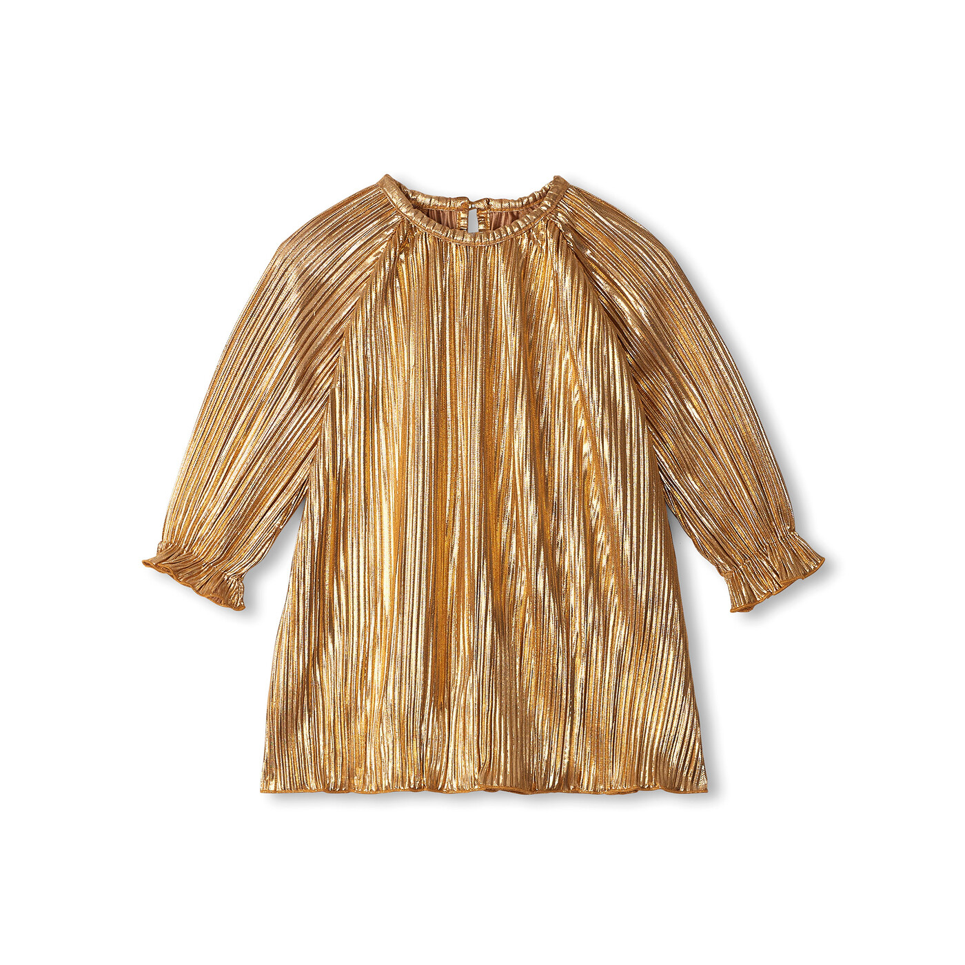 Hatley Gold Metallic Special Dress Tiny Hanger