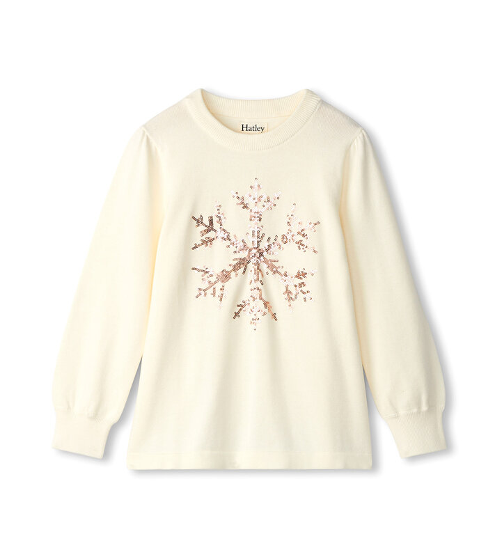 Hatley Hatley Snowflake Pullover Sweater Tunic