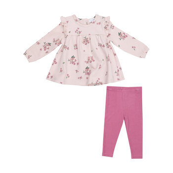 Angel Dear Angel Dear French Terry Legging Woodsorrel Set