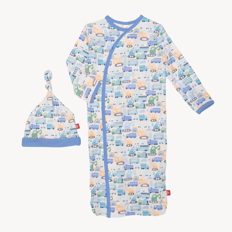 Magnetic Me Magnetic Me As Truck Would Have It Gown & Hat Set