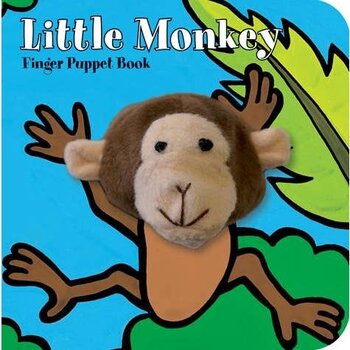 Chronicle Books Little Monkey: Finger Puppet Book
