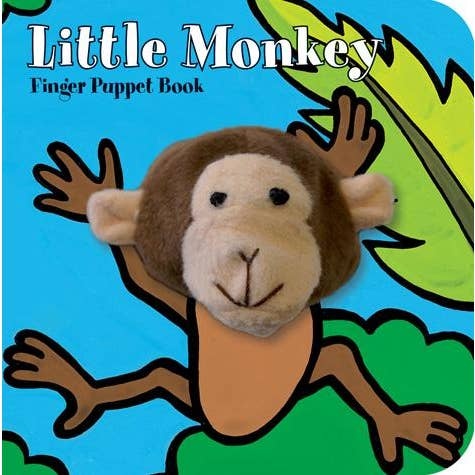 Chronicle Books Little Monkey: Finger Puppet Book