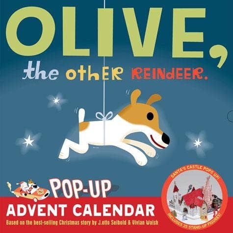 Chronicle Books Olive, the Other Reindeer Pop-Up Advent Calendar