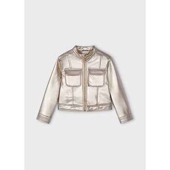 Mayoral Mayoral Faux Leather Jacket