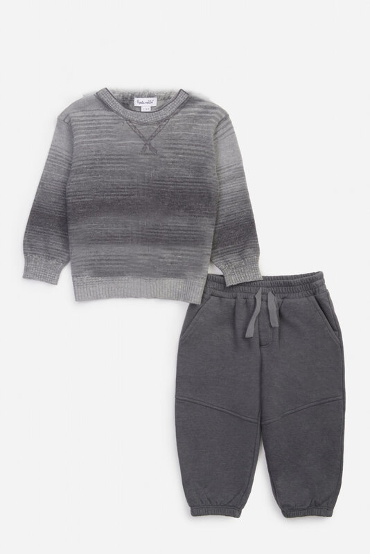 Splendid Splendid Space Dye Sweatshirt Set