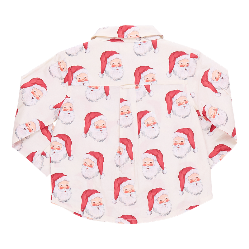 Pink Chicken Vintage Santas Jack Shirt Tiny Hanger