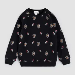 Miles The Label Miles The Label Armor Print Sweatshirt