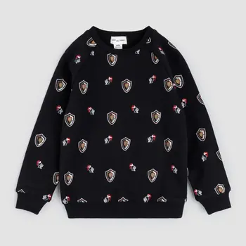 Miles The Label Miles The Label Armor Print Sweatshirt