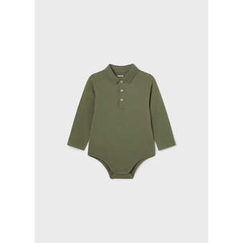 Mayoral Mayoral Long Sleeve Collared Bodysuit