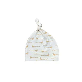 Sidetrack Sidetrack Boston Ducklings Knit Hat 0-3m Mustard