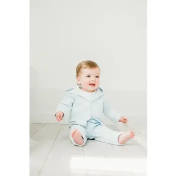 Maddie & Connor Maddie & Connor Benjamin Blue Quilted Set