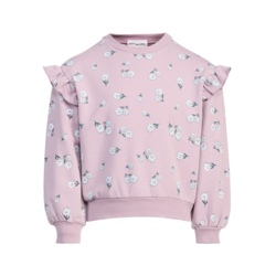 Miles The Label Miles The Label Poinsettia Print Sweatshirt