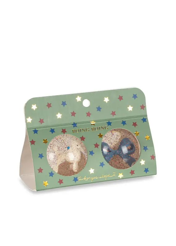 Konges Sløjd Konges Sløjd Bouncing Ball Set-Poodle/Bow