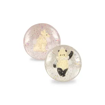 Konges Sløjd Konges Sløjd Bouncing Ball Set-Bunny/Panda
