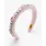 Super Smalls Bedazzled Fuzzy Pink Headband