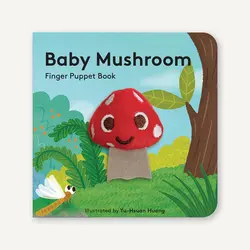 Chronicle Books Baby Mushroom  Finger Puppet Book