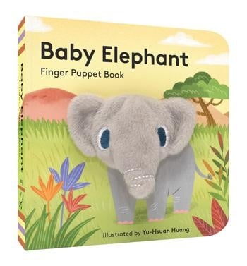 Chronicle Books Baby Elephant  Finger Puppet Book
