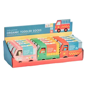 Chronicle Books Organic Cotton Toddler Socks