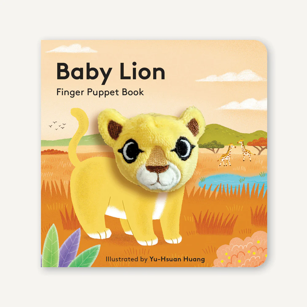Chronicle Books Baby Lion: Finger Puppet Book