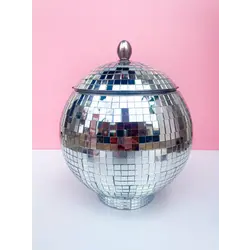 Rock Paper Scissors Disco Ball Ice Bucket/Vase