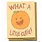 What A Little Cutie, Orange Baby Greeting Card