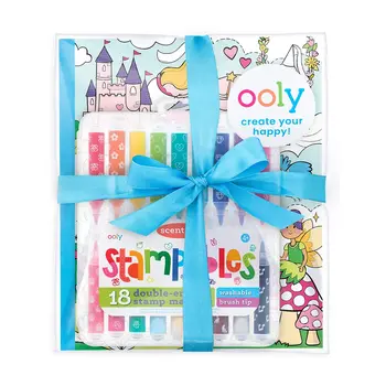 ooly Princesses & Fairies Stampables Coloring Pack