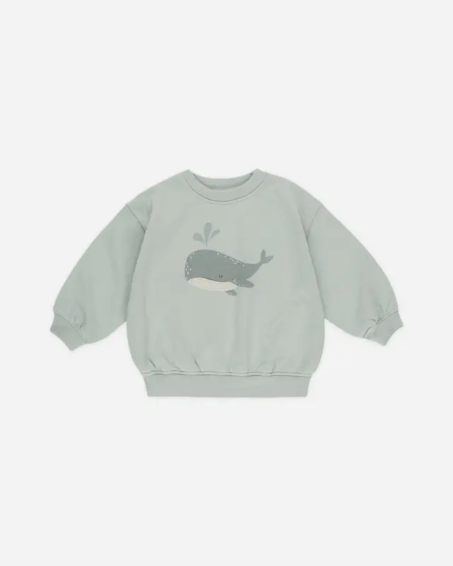 Rylee and Cru Rylee & Cru Whale Sweatshirt