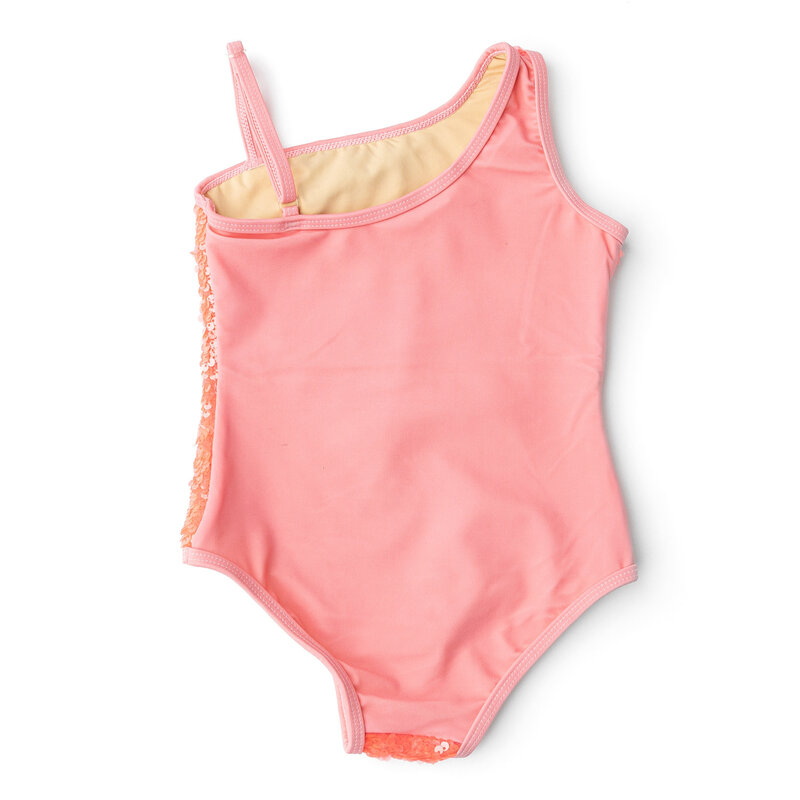 Shade Critters Shade Critters Sequin One Shoulder Swimsuit