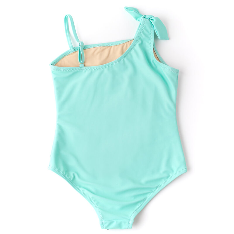 Shade Critters Shade Critters Mint Shells Flip Sequin One Shoulder Swimsuit