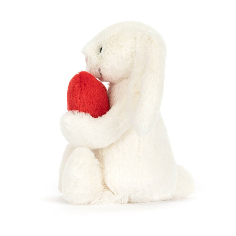 JellyCat JellyCat Bashful Red Love Heart Bunny Original