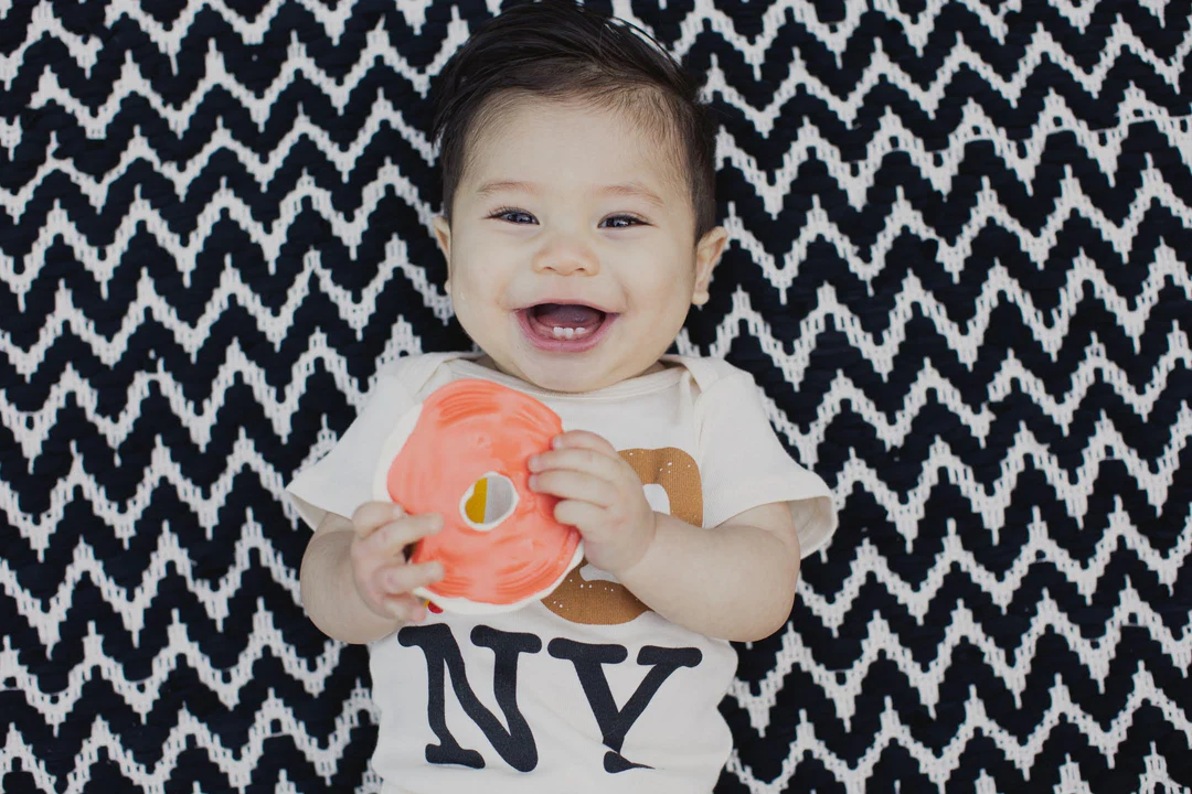 The Lox Natural Rubber Baby Teether