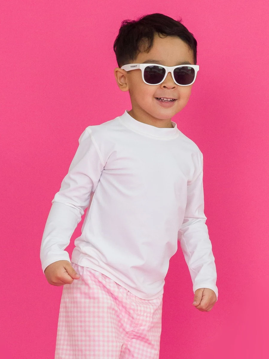 RuffleButts Rufflebutts Long Sleeve Rash Guard