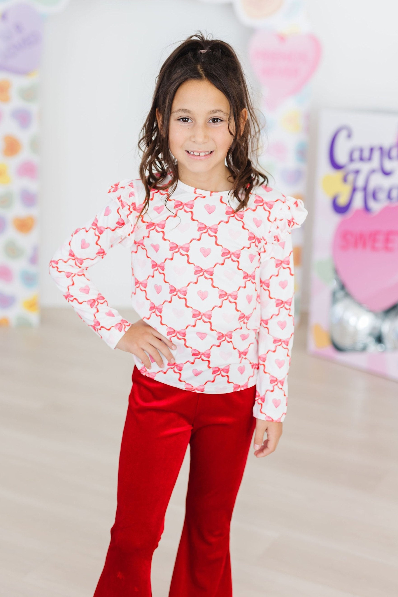 Mila & Rose Mila & Rose Lovebug Ruffle Tee