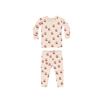 Quincy Mae Quincy Mae Mon Amour Bamboo Pajama Set