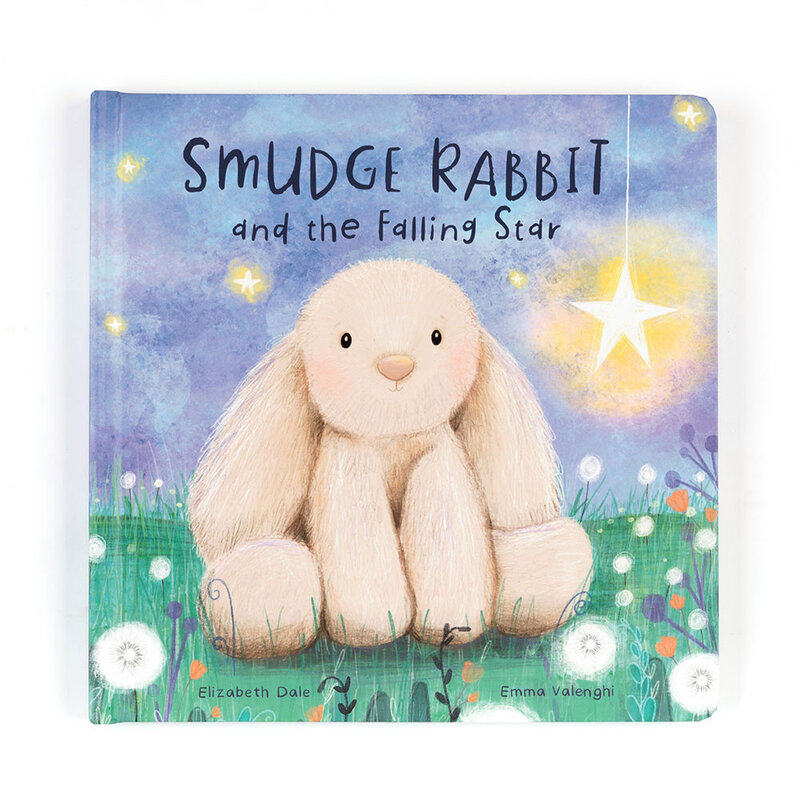 JellyCat Jellycat Smudge Rabbit and the Falling Star Book