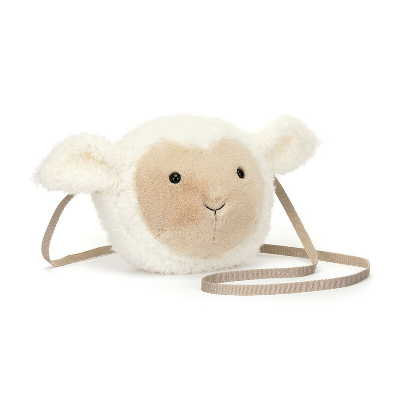 JellyCat JellyCat Little Lamb Bag
