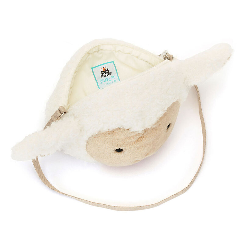 JellyCat JellyCat Little Lamb Bag