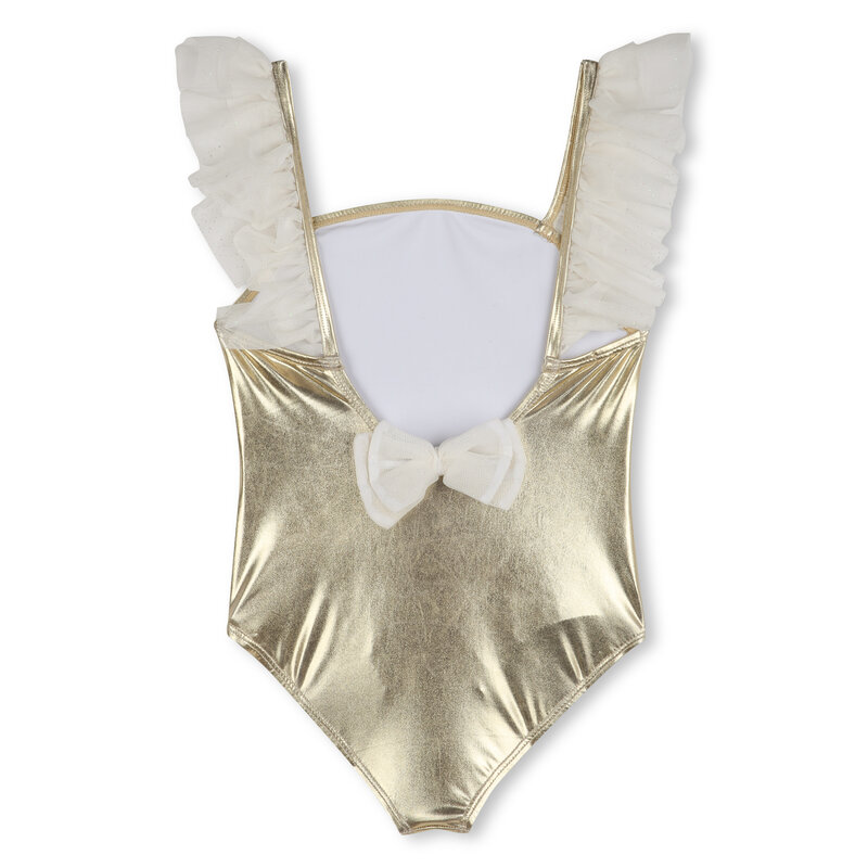 Billieblush Billieblush Ceremony One Piece Swimsuit with Bow