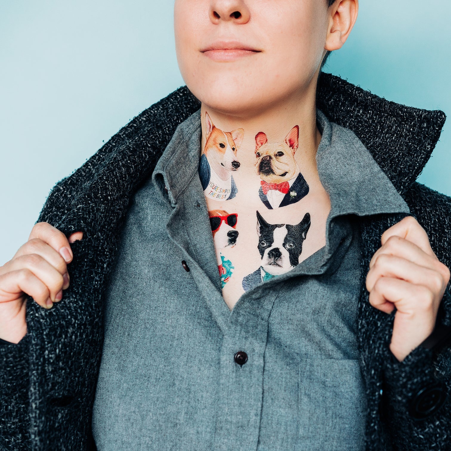 Tattly Tattly Dog Pack Tattoo Set