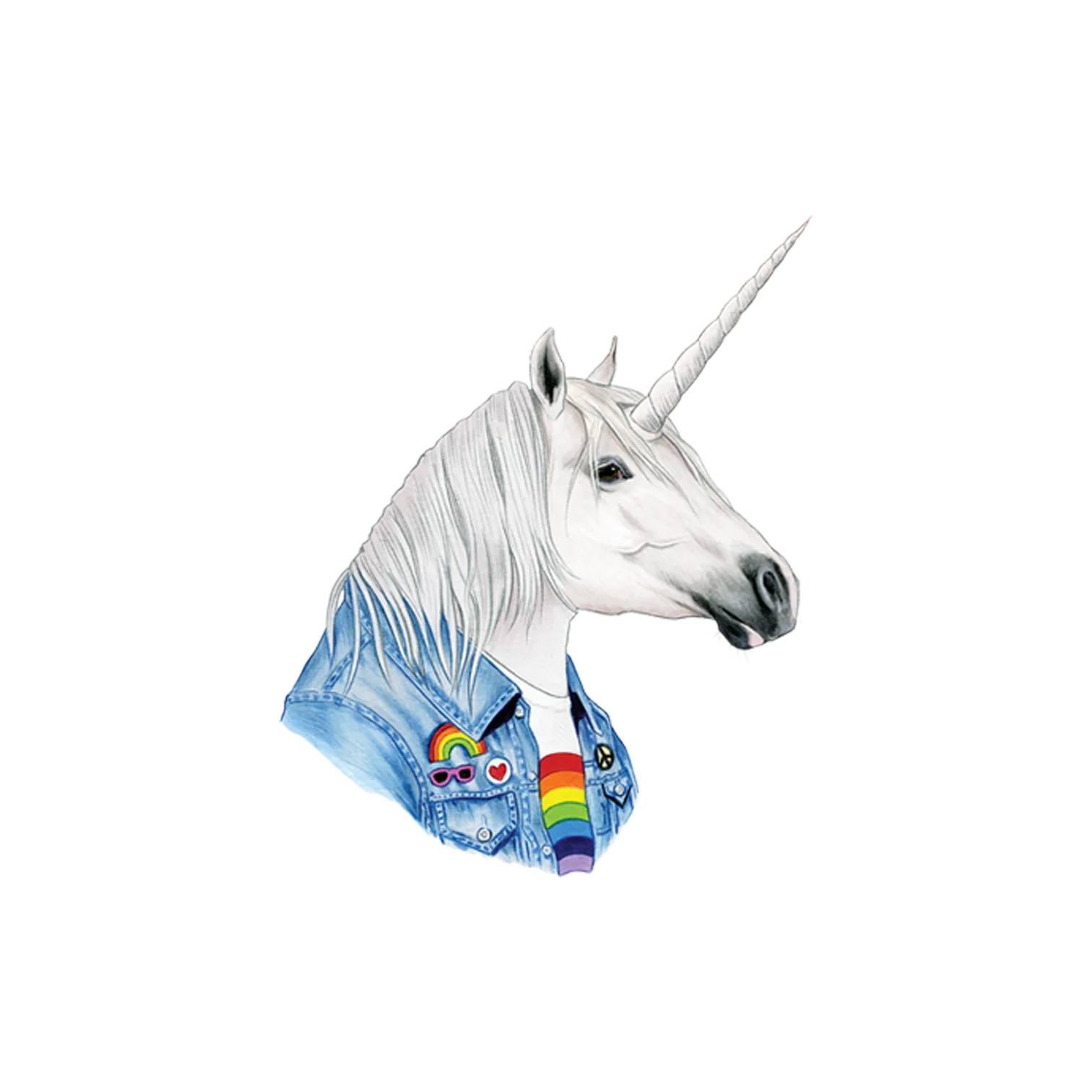 Tattly Tattly Cool Unicorn Tattoo Pair