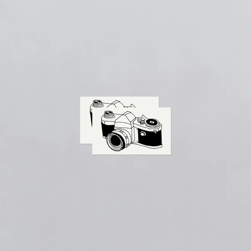 Tattly Tattly Classic Camera Tattoo Pair