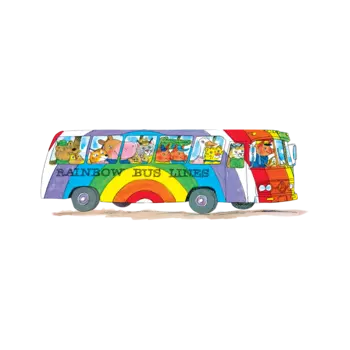 Tattly Tattly Busy World Bus Tattoo Pair