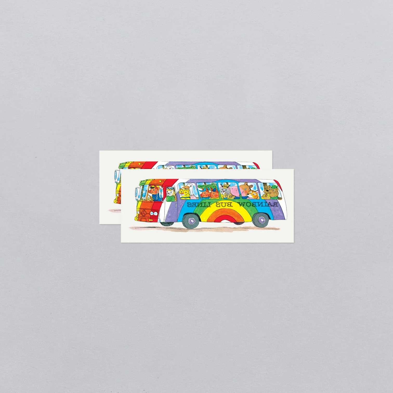 Tattly Tattly Busy World Bus Tattoo Pair