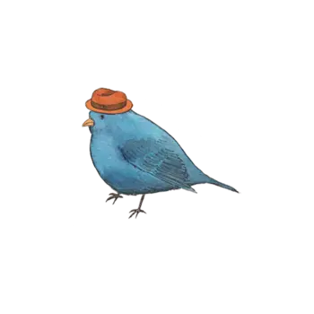 Tattly Tattly Business Bird Tattoo Pair