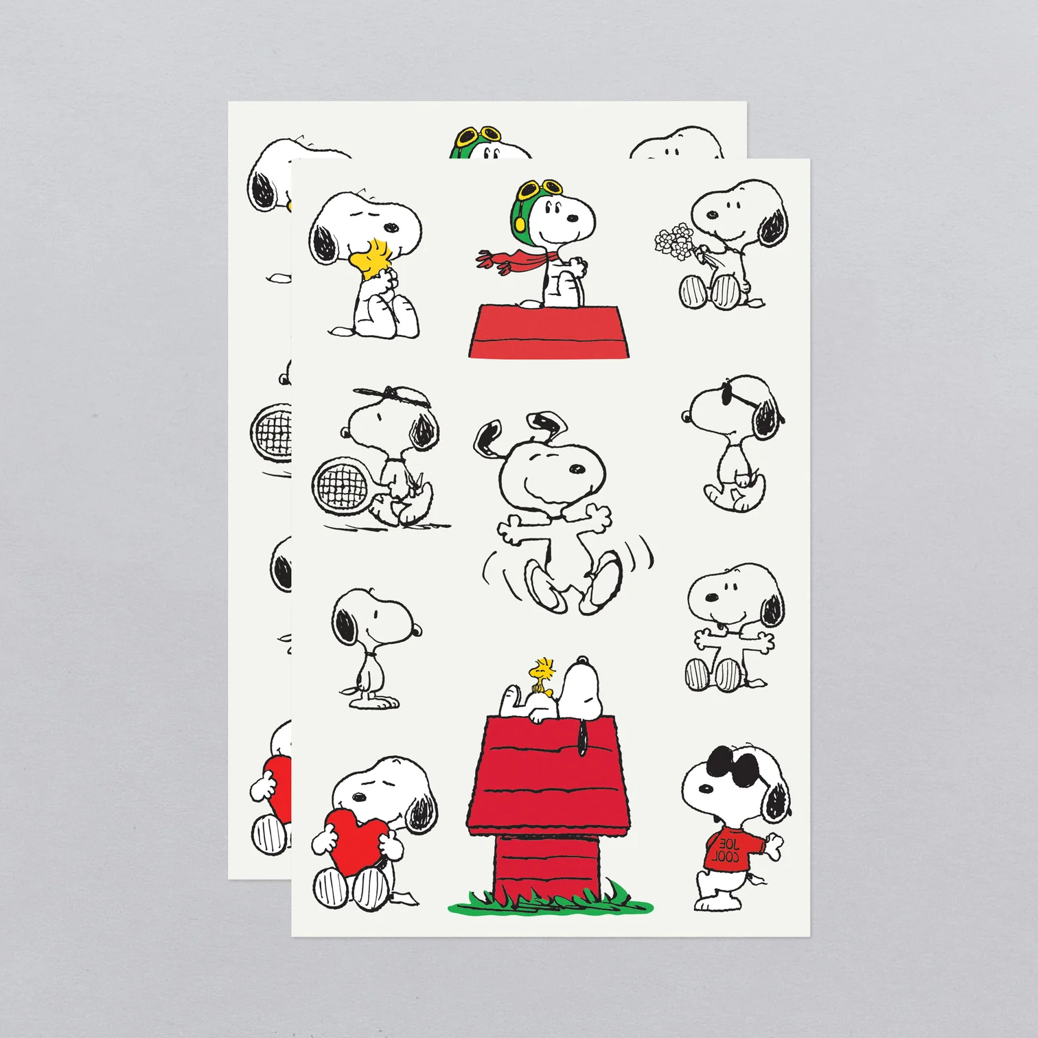 Tattly Tattly Snoopy Tattoo Sheet