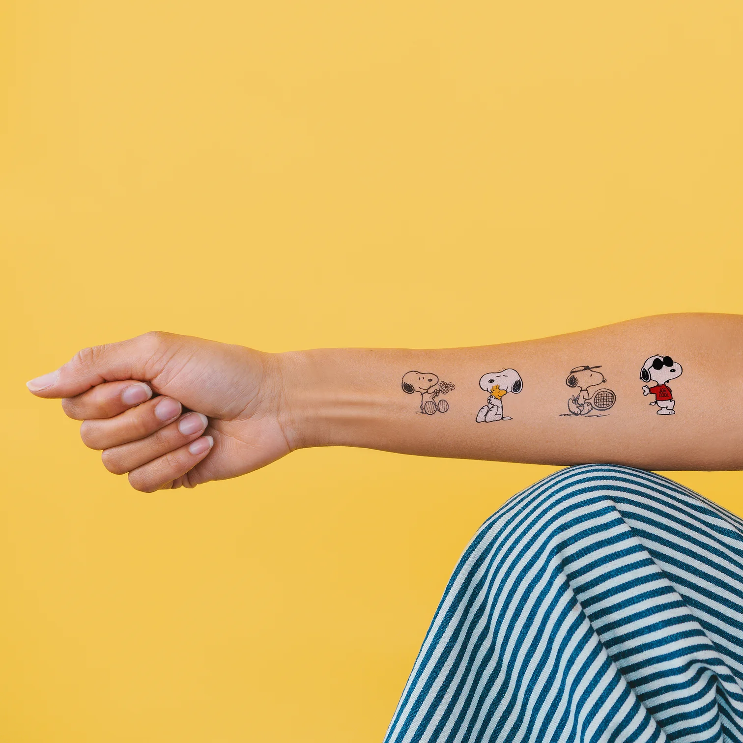 Tattly Tattly Snoopy Tattoo Sheet