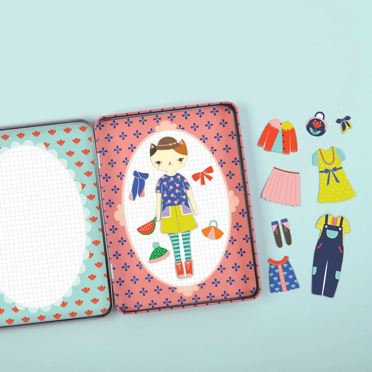 Chronicle Books Cat Fashion Magnetic Figures