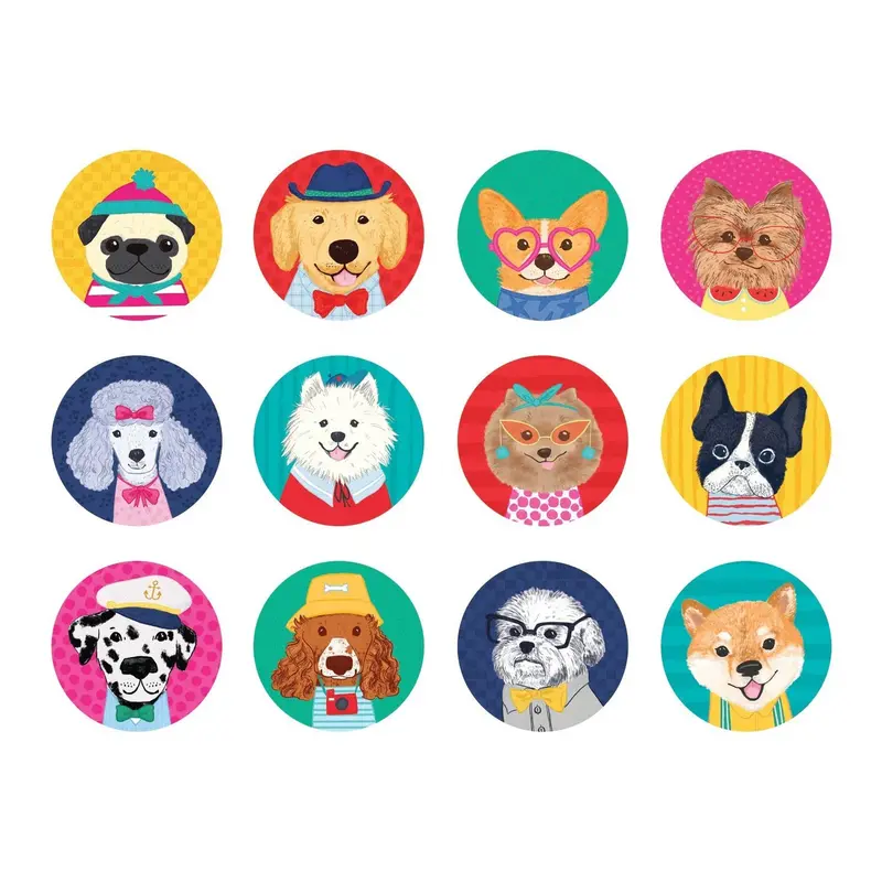 Chronicle Books Dog Portraits Mini Memory Match