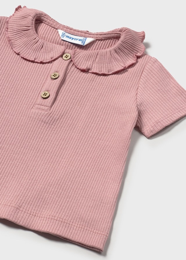 Mayoral Mayoral Ribbed Collared Polo Tee