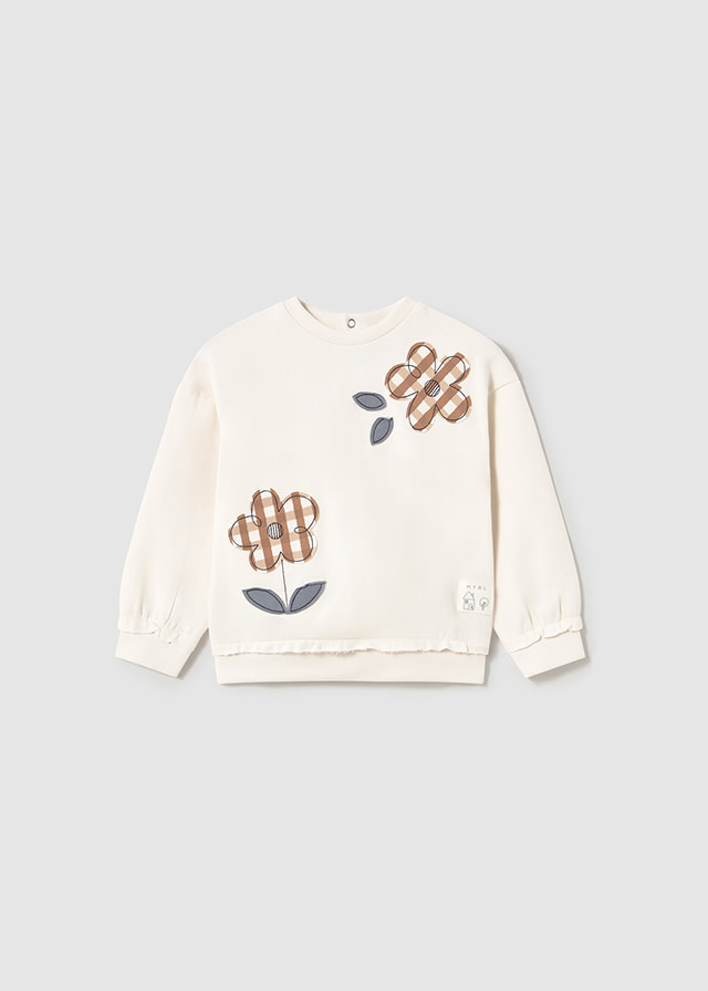 Mayoral Mayoral Flower Patch Sweatshirt